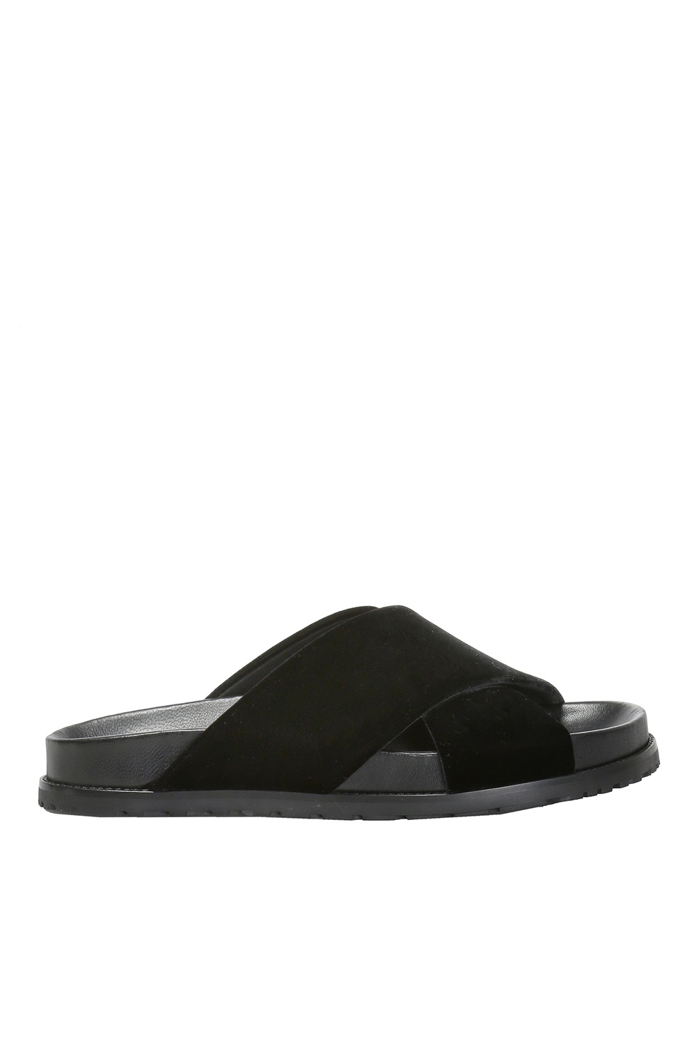 Saint laurent jimmy 2025 logo slide sandal